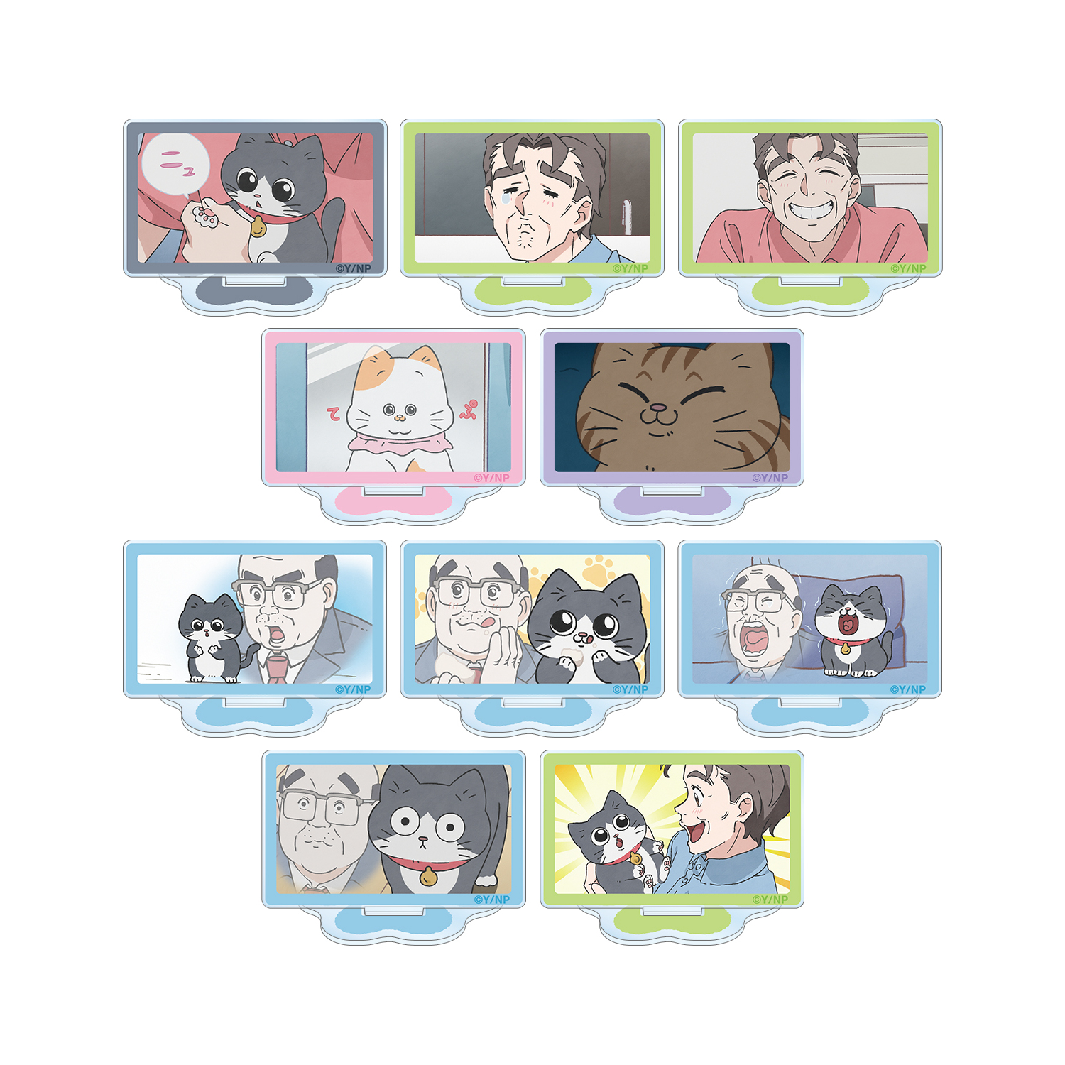 TVアニメ『ねこに転生したおじさん』 トレーディング場面写ミニアクリルスタンド