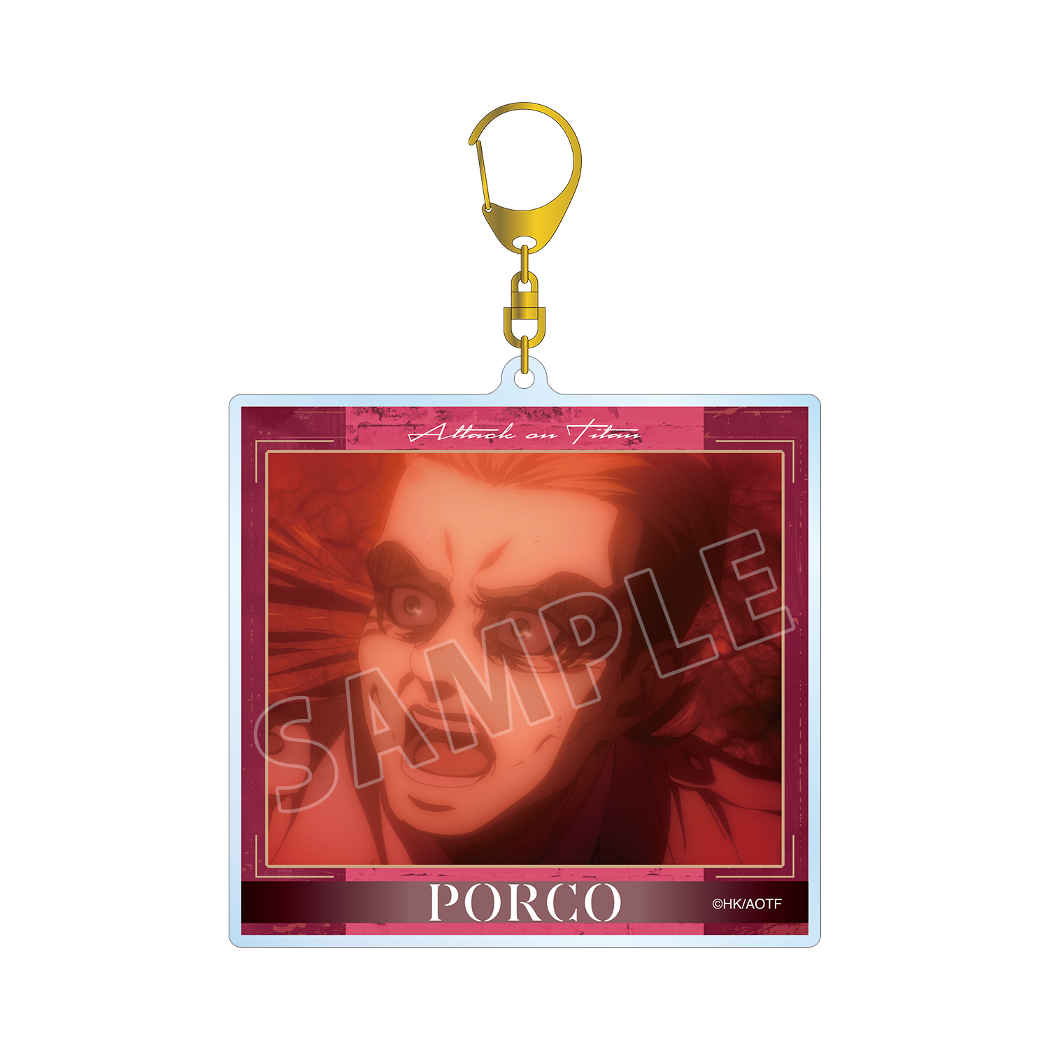 進撃の巨人 ポルコ 場面写BIGアクリルキーホルダー vol.2