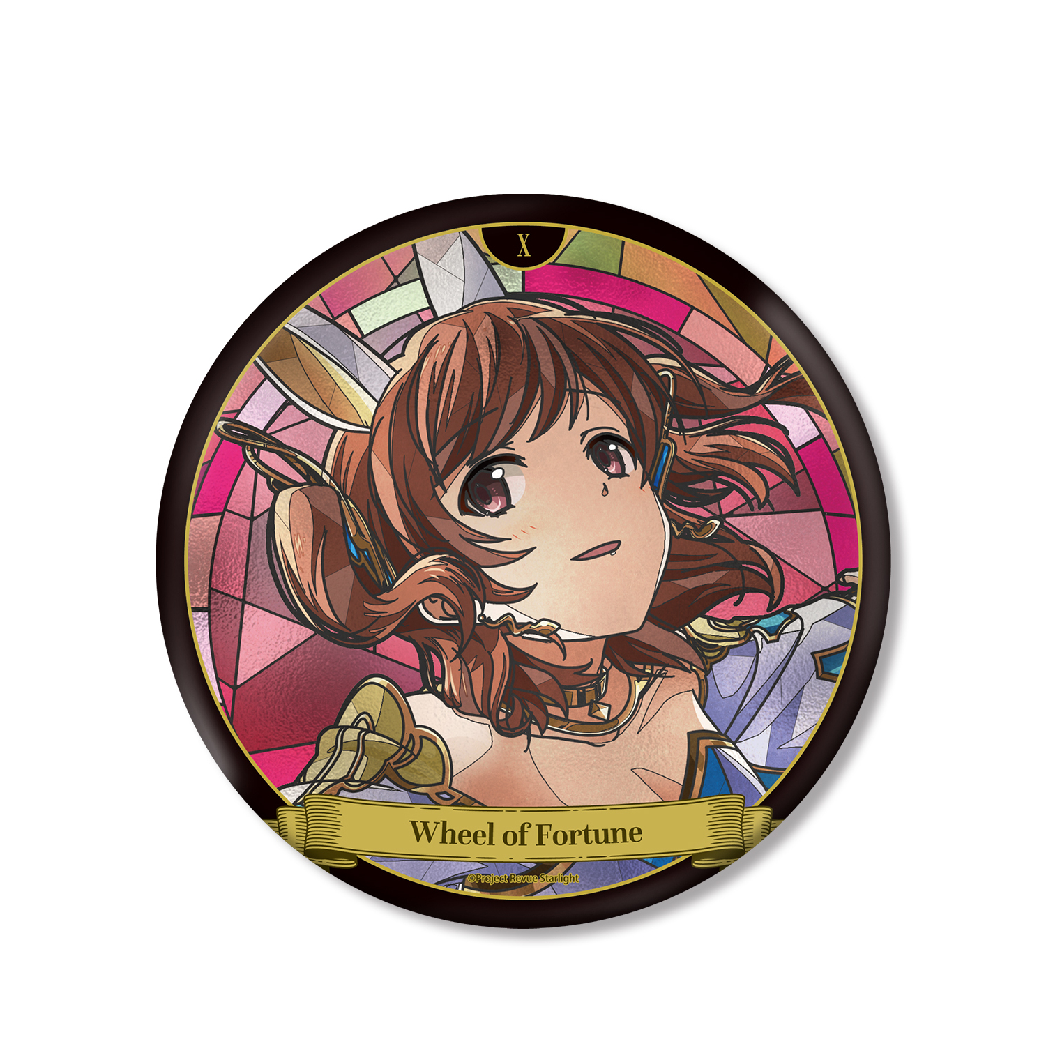 愛城 華恋 Aure Glass BIG缶バッジ