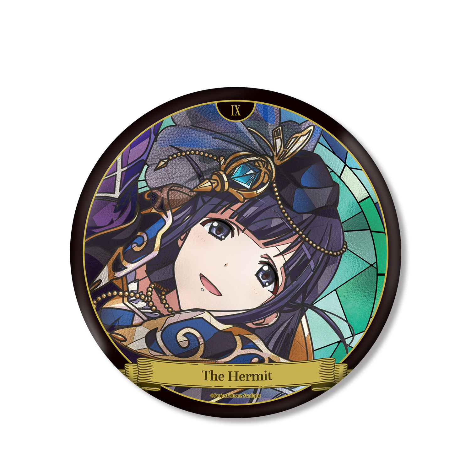 露崎 まひる Aure Glass BIG缶バッジ