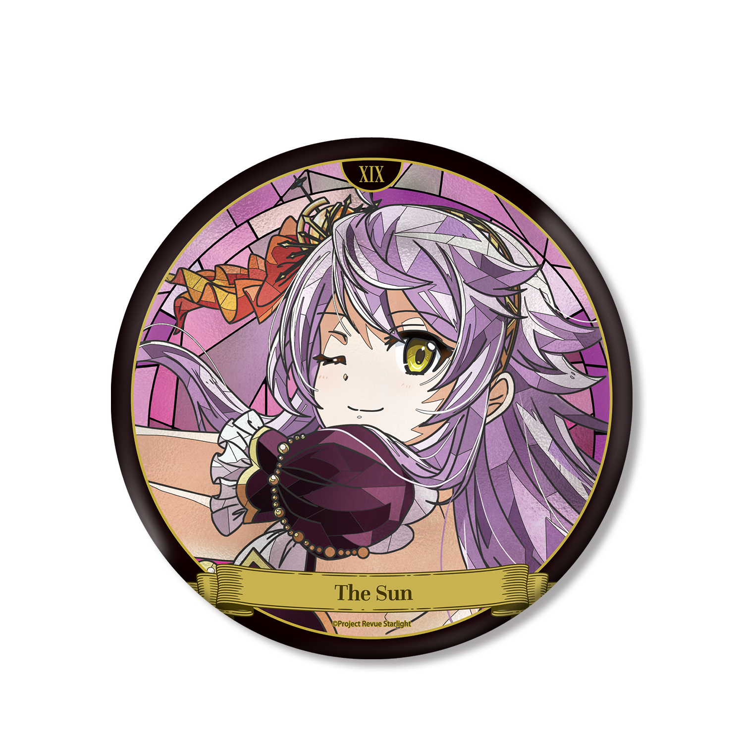 音無 いちえ Aure Glass BIG缶バッジ