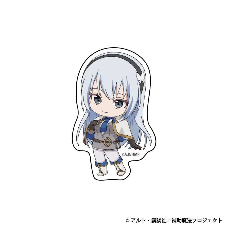 味方が弱すぎて補助魔法に徹していた宮廷魔法師、追放されて最強を目指す ダイカットステッカー クラシア