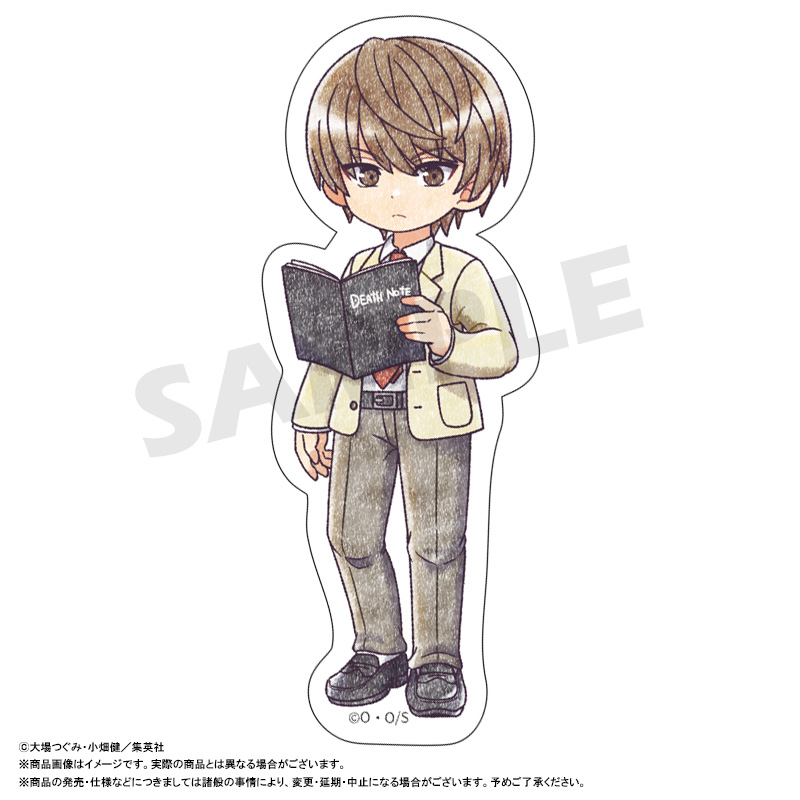 DEATH NOTE ぴこぱれ　ダイカットステッカー　A　夜神月