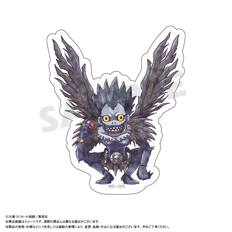 DEATH NOTE ぴこぱれ　ダイカットステッカー　G　リューク