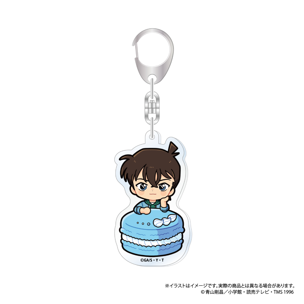 アクリルキーホルダー 工藤新一SD（ﾏｶﾛﾝvol.1）｜名探偵コナン