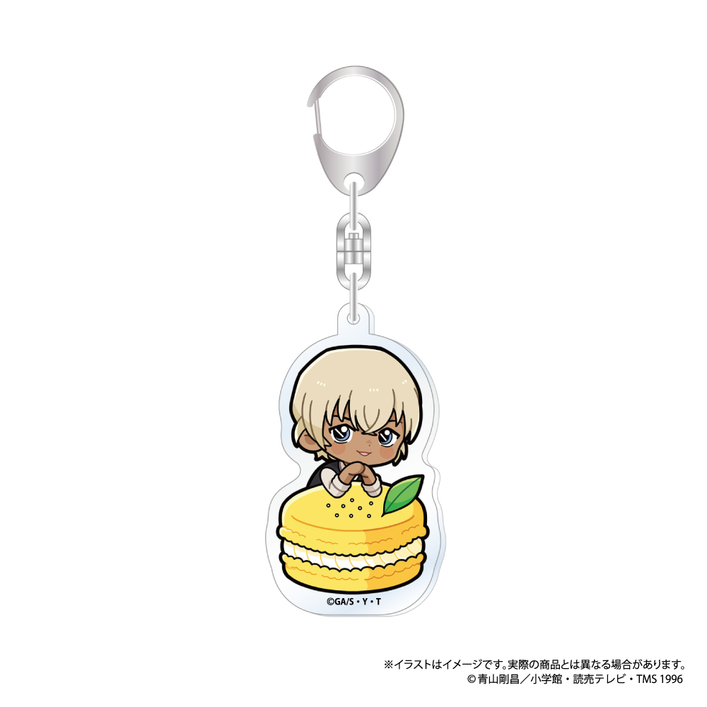 アクリルキーホルダー 安室透SD（ﾏｶﾛﾝvol.1）｜名探偵コナン