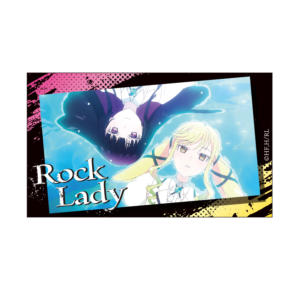 ロックは淑女の嗜みでして　ステッカーC