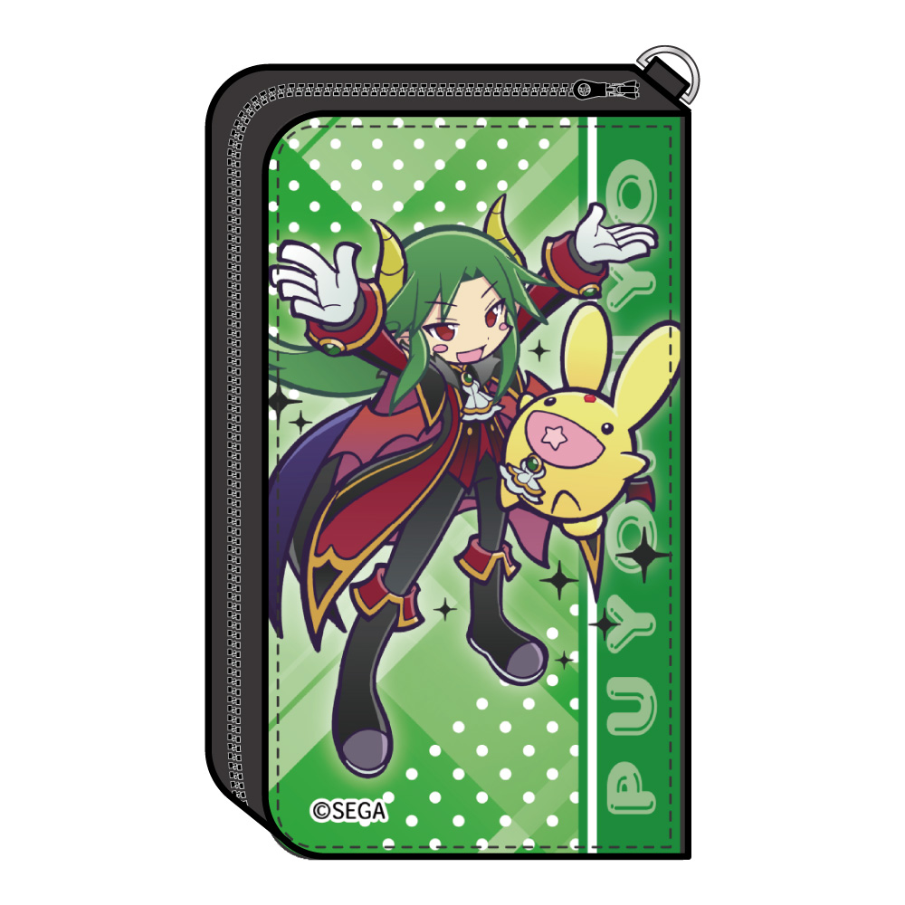ぷよぷよ　ミニウォレット 闇の貴公子サタン&カーバンクル