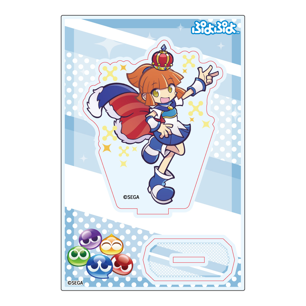 ぷよぷよ　アクリルスタンド 王冠アルル