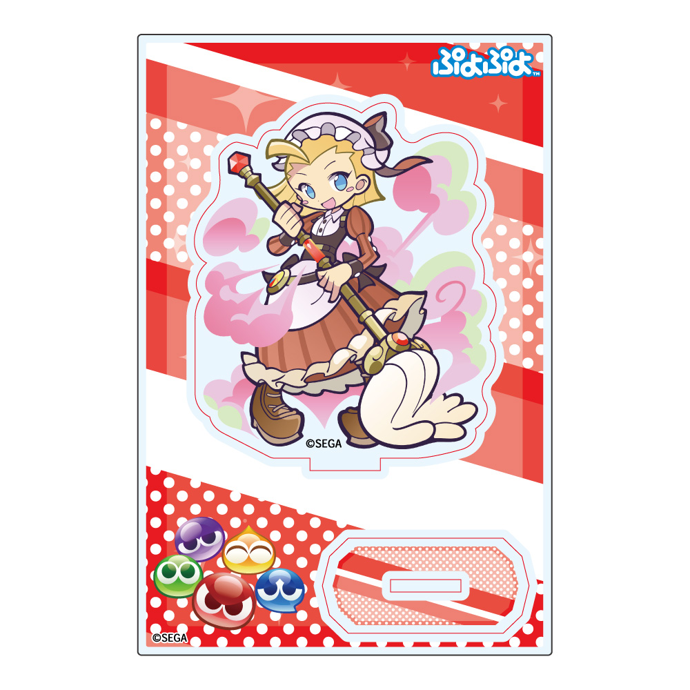 ぷよぷよ　アクリルスタンド 蒸気都市のキキーモラ