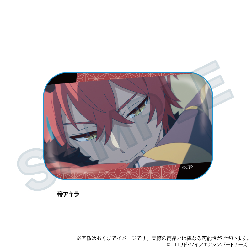 超かぐや姫！　場面写スクエア缶バッジ　帝アキラ