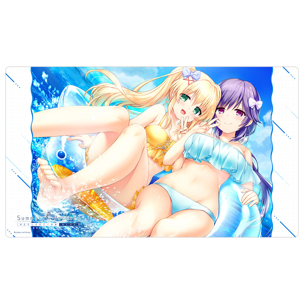 Summer Pockets REFLECTION BLUE ラバーマット（紬ヴェンダース＆水織静久／水着）