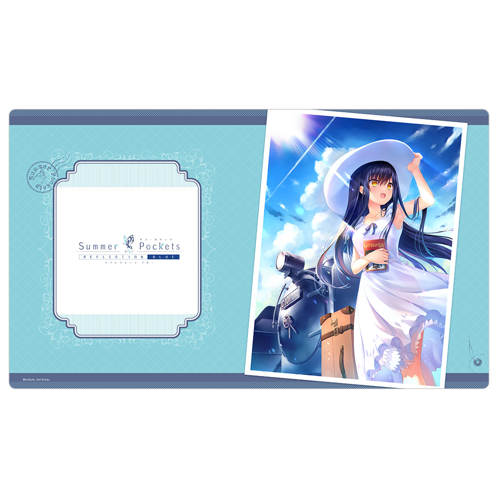 Summer Pockets REFLECTION BLUE ラバーマット（久島鴎／ワンピース）