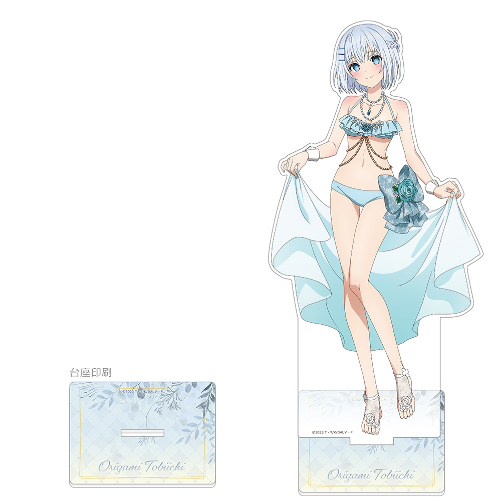 デート・ア・ライブⅤ　描き下ろし特大アクリルスタンド（鳶一折紙／水着ドレス）