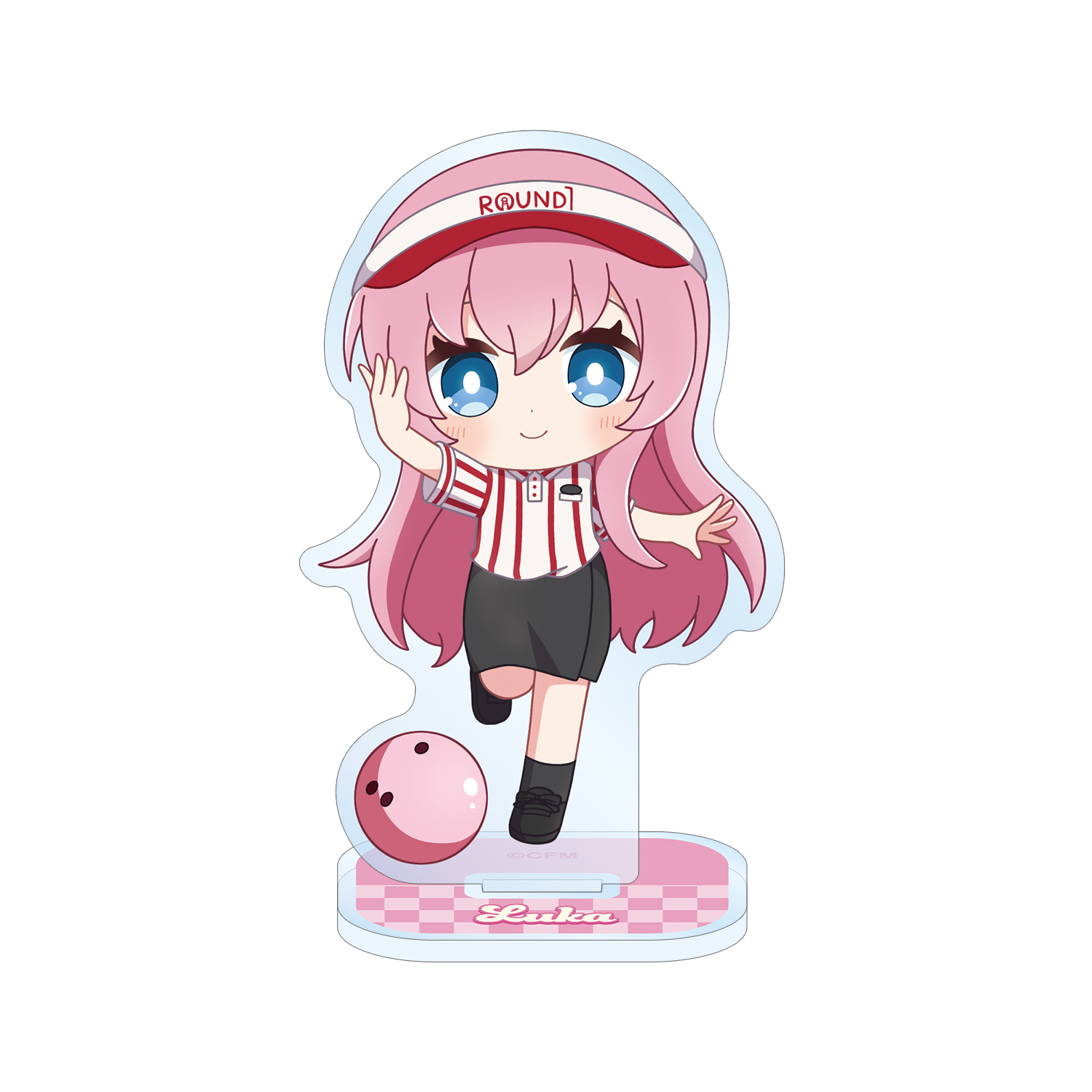 桜ミク 巡音ルカ ちびキャラ アクリルスタンド
