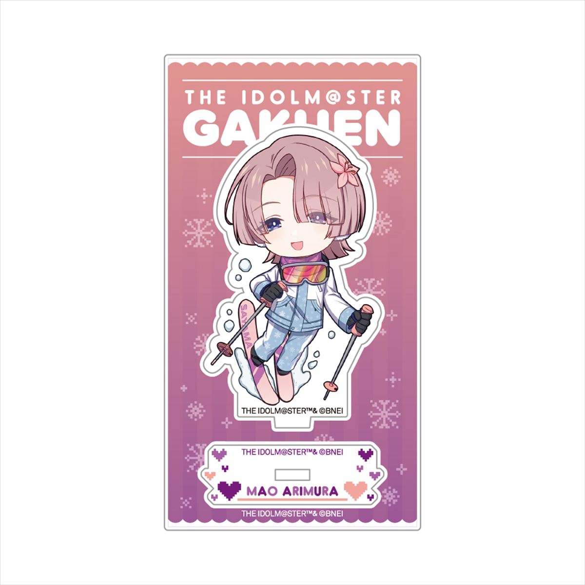 学園アイドルマスター　ミニキャラアクリルスタンド＿有村麻央