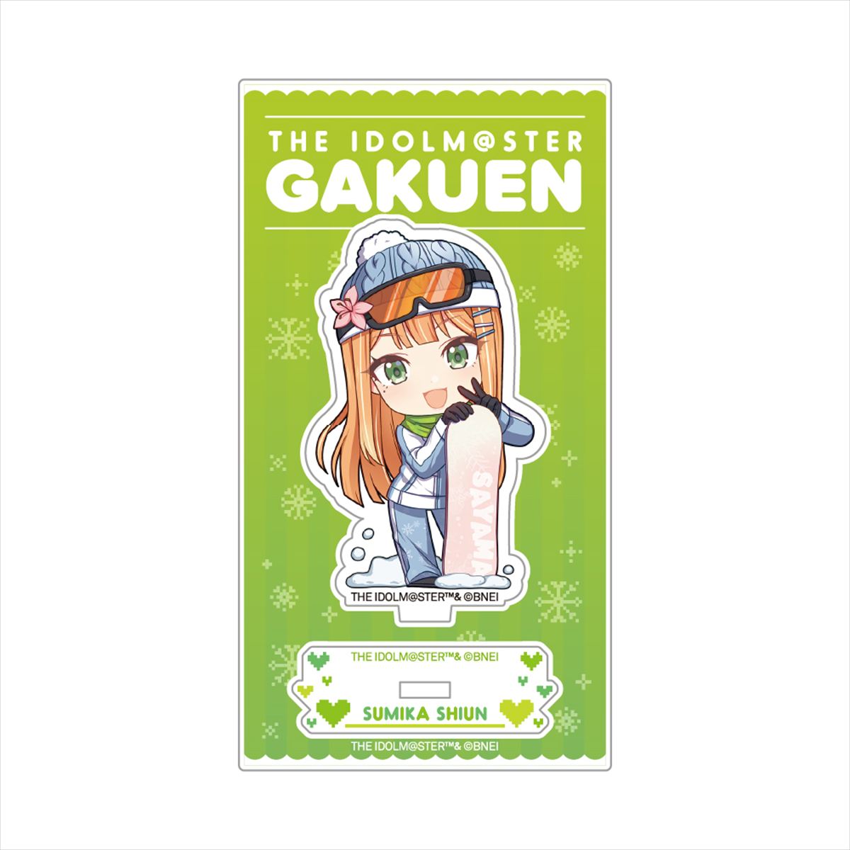 学園アイドルマスター　ミニキャラアクリルスタンド＿紫雲清夏