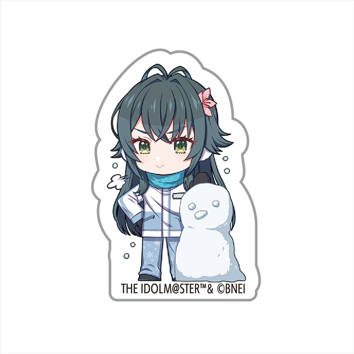 学園アイドルマスター　ミニキャラマットアクリルブロック＿月村手毬