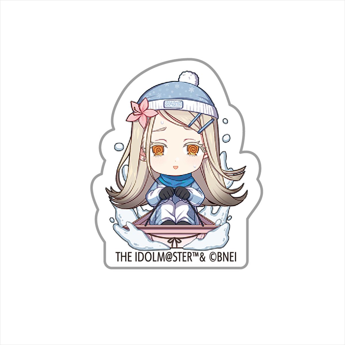 学園アイドルマスター　ミニキャラマットアクリルブロック＿篠澤　広