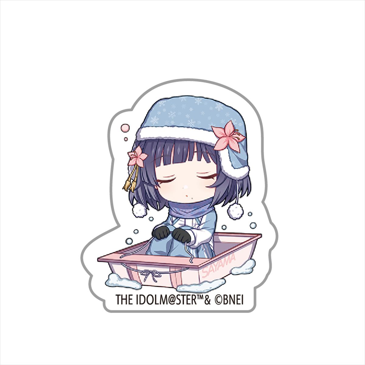 学園アイドルマスター　ミニキャラマットアクリルブロック＿秦谷美鈴