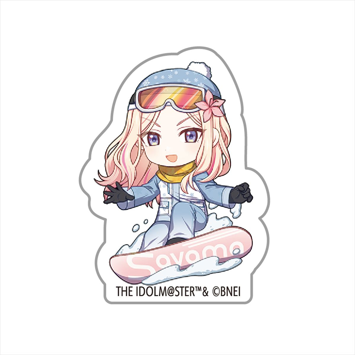 学園アイドルマスター　ミニキャラマットアクリルブロック＿十王星南