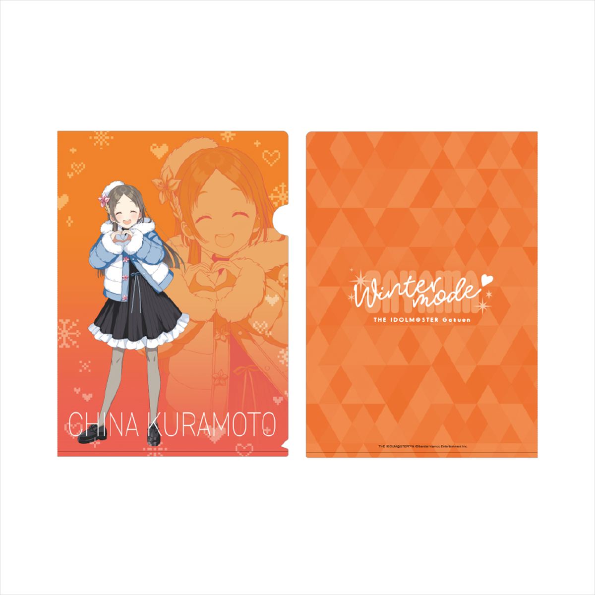 学園アイドルマスター　クリアファイル＿倉本千奈