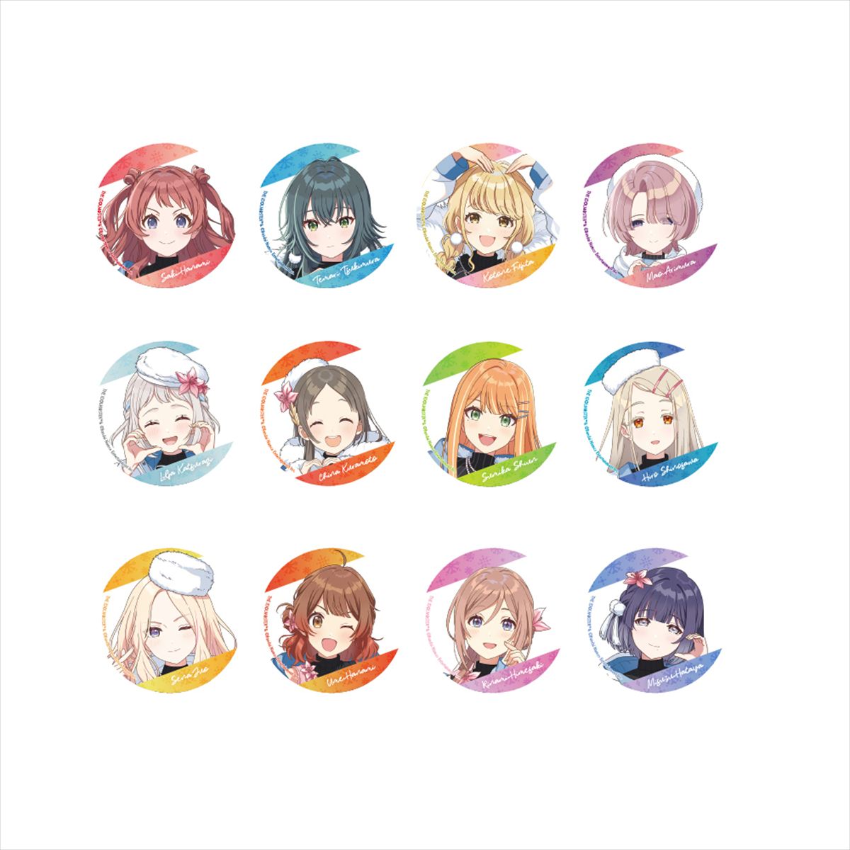 学園アイドルマスター　描き下ろし57mm缶バッジ