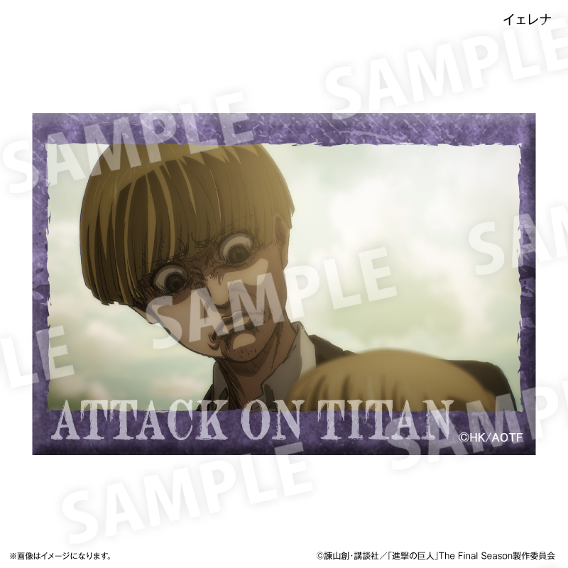 進撃の巨人 ミニアートスタンド イェレナ