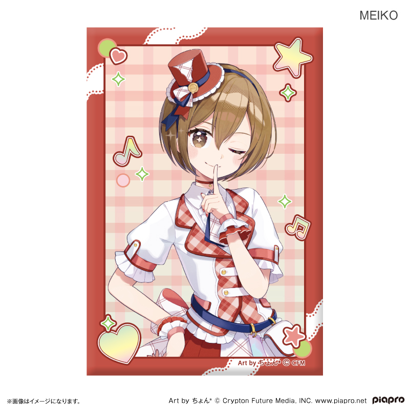 平成アイドル　缶マグネット　ＭＥＩＫＯ
