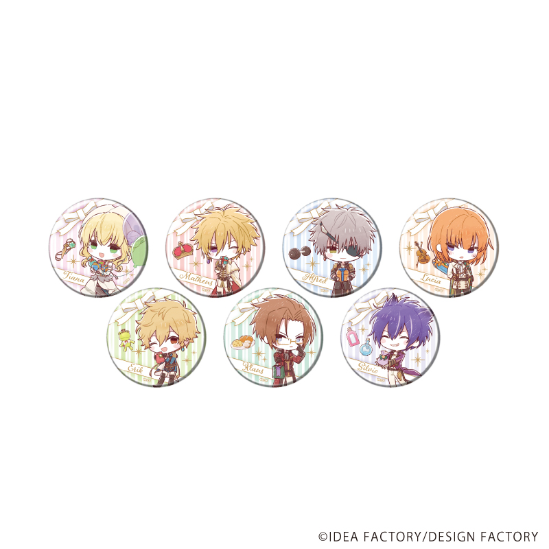 缶バッジ「猛獣使いと王子様 ～Flower ＆ Snow～」02/ブラインド(全7種)(グラフアートイラスト)