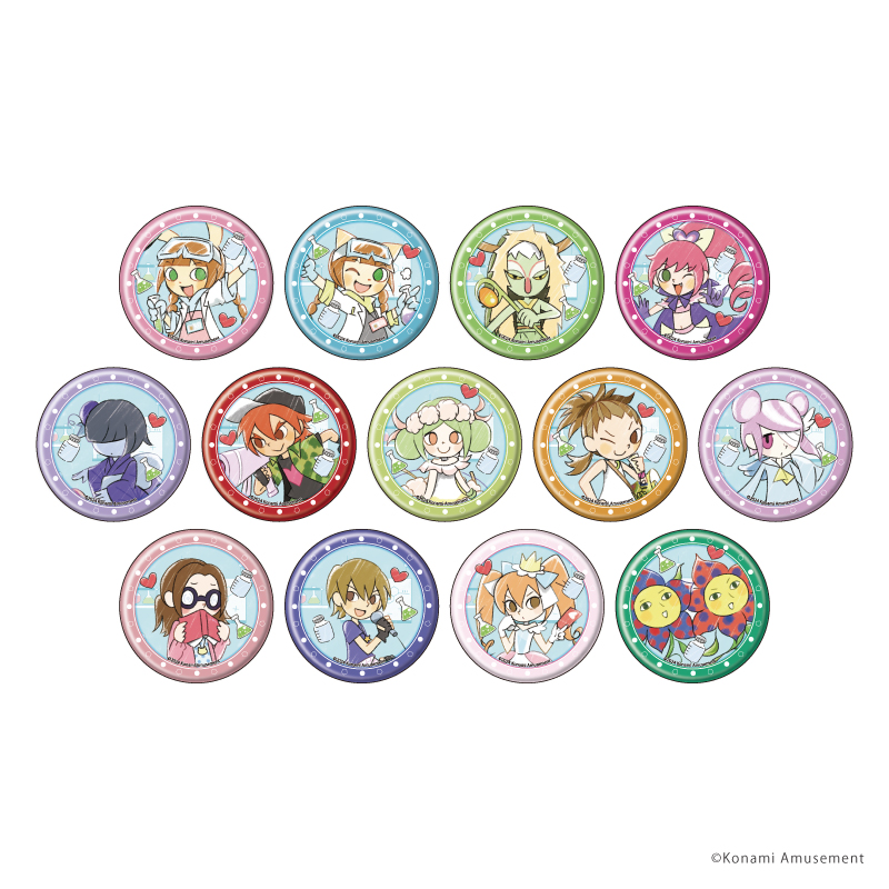 缶バッジ「pop'n music UniLab&DDR」03/ブラインド(全13種)(グラフアートイラスト)