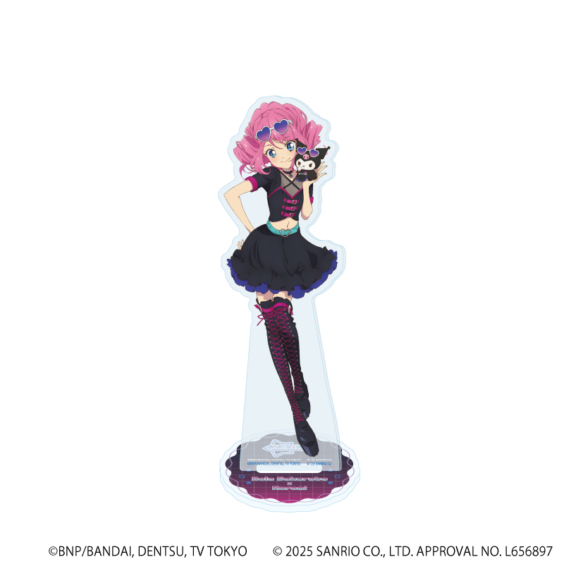アクリルスタンド「アイカツスターズ！×サンリオキャラクターズ」02/桜庭ローラ×クロミ(コラボイラスト(等身))