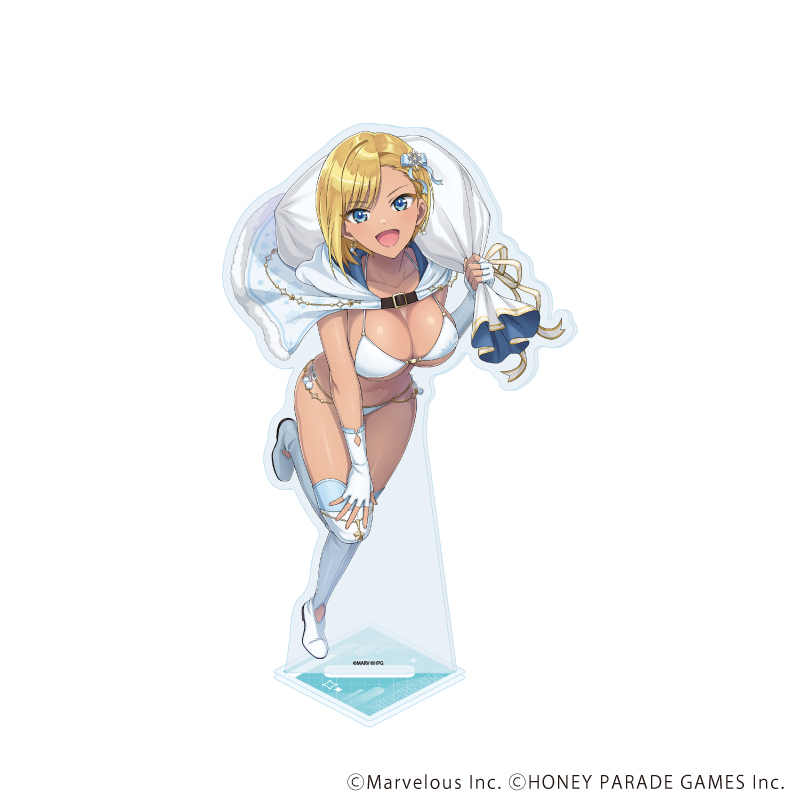 アクリルスタンド「ドルフィンウェーブ」19/村早麻汐(公式イラスト)