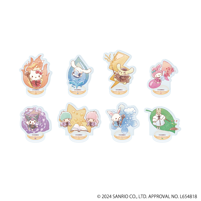 アクリルぷちスタンド「サンリオキャラクターズ」02/魔法使いver.ブラインド(全8種)(グラフアートイラスト)