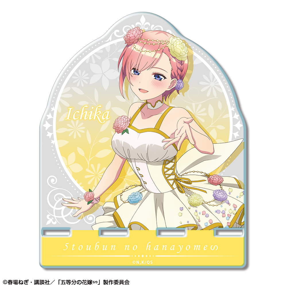 五等分の花嫁∽ アクリルスマホスタンド デザイン01(中野一花/花の妖精ver.)【描き下ろし】