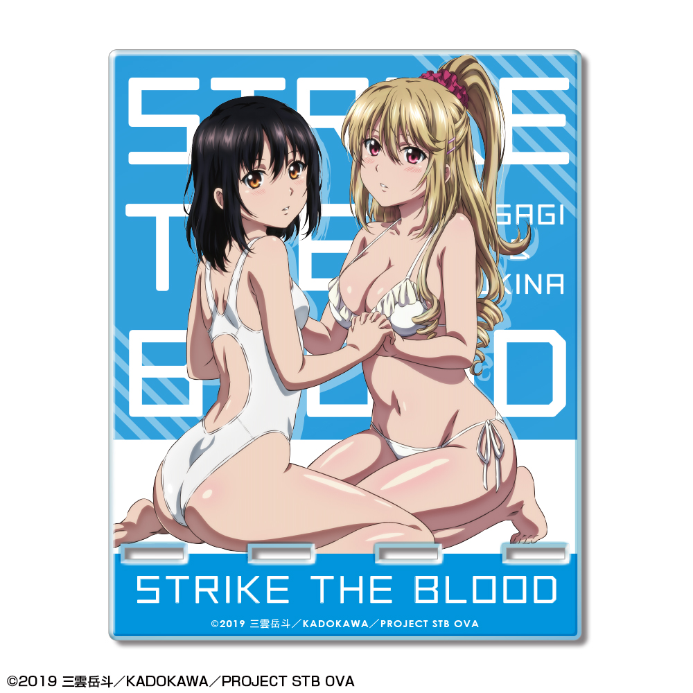 ストライク?ザ?ブラッドFINAL アクリルスマホスタンド デザイン03(姫柊雪菜&藍羽浅葱)