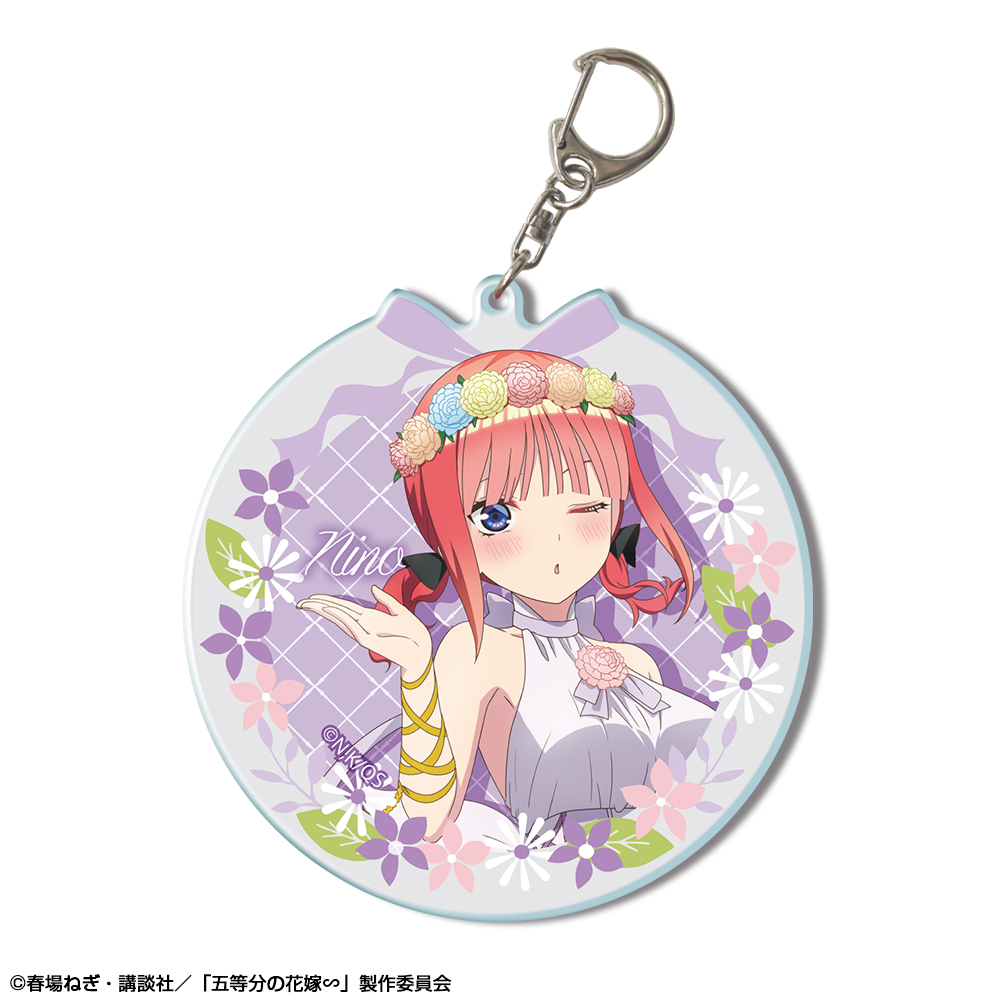五等分の花嫁∽ ビッグアクリルキーホルダー デザイン02(中野二乃/花の妖精ver.)【描き下ろし】