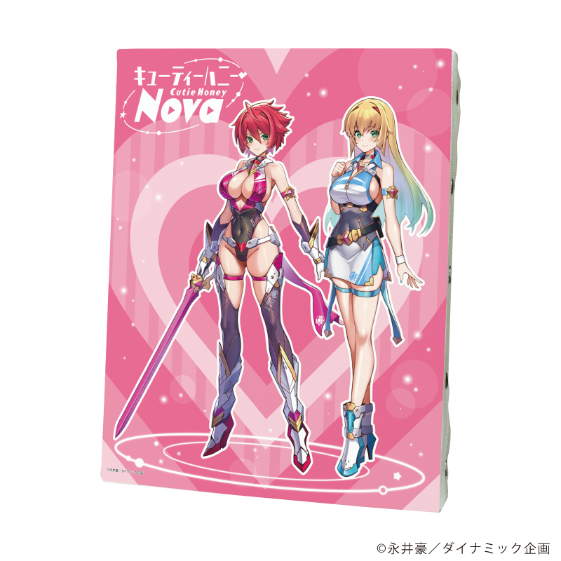 キャンバスボード「キューティーハニーNova」03/キューティーハニー&如月ハニー(公式イラスト)