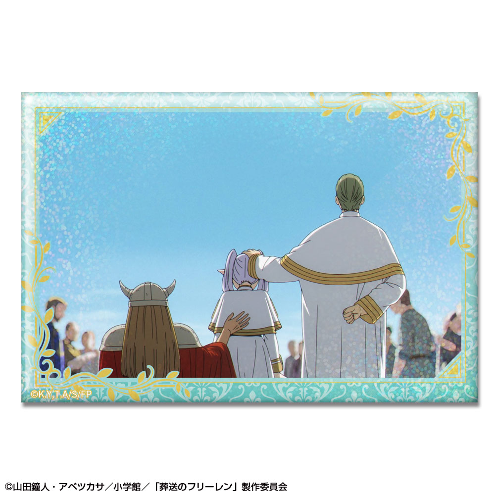 「葬送のフリーレン」 ホログラム缶バッジ デザイン30(集合/D)