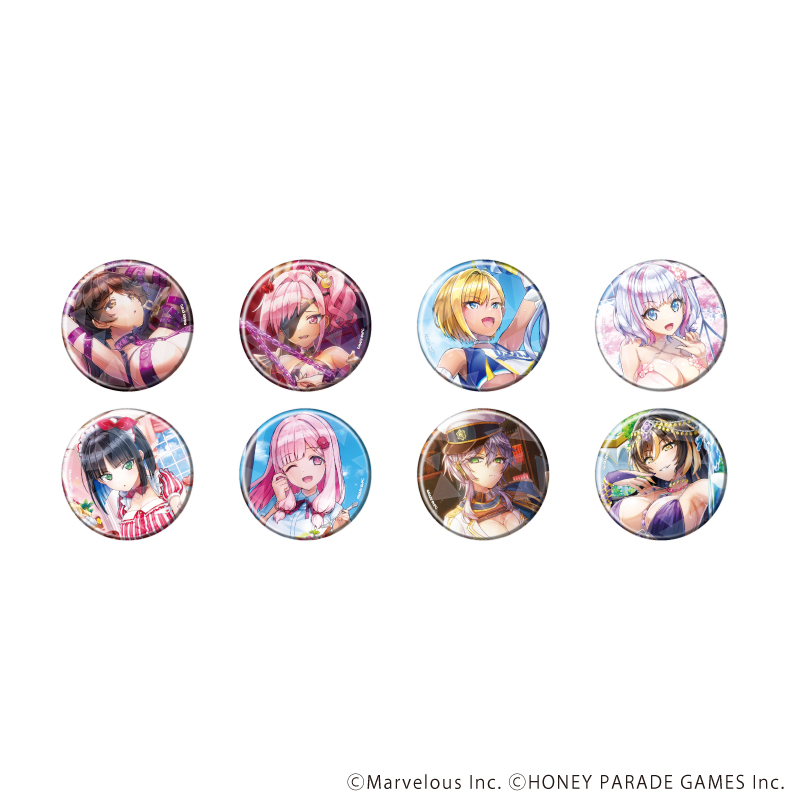 ホログラム缶バッジ(57mm)「ドルフィンウェーブ」03/BOX③ ブラインド(全8種)(公式イラスト)