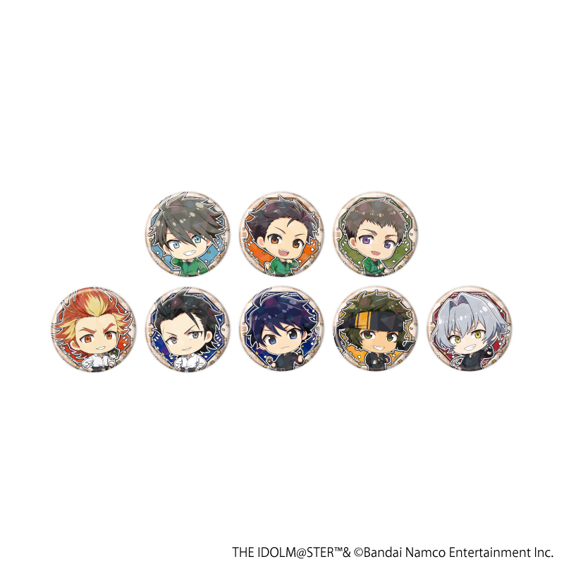 ホログラム缶バッジ(57mm)「アイドルマスター SideM」02/トレーディング(全8種)(公式イラスト)