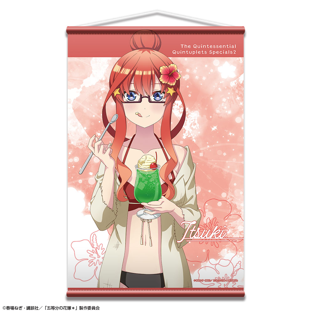 五等分の花嫁＊ B2タペストリー 水着Ver. デザイン05(中野五月)