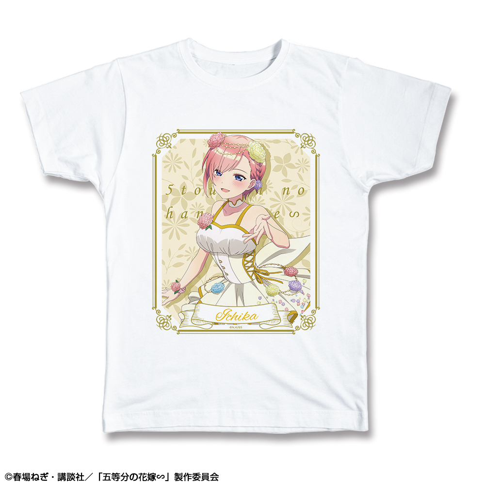 五等分の花嫁∽ Tシャツ XLサイズ デザイン01(中野一花/花の妖精ver.)【描き下ろし】
