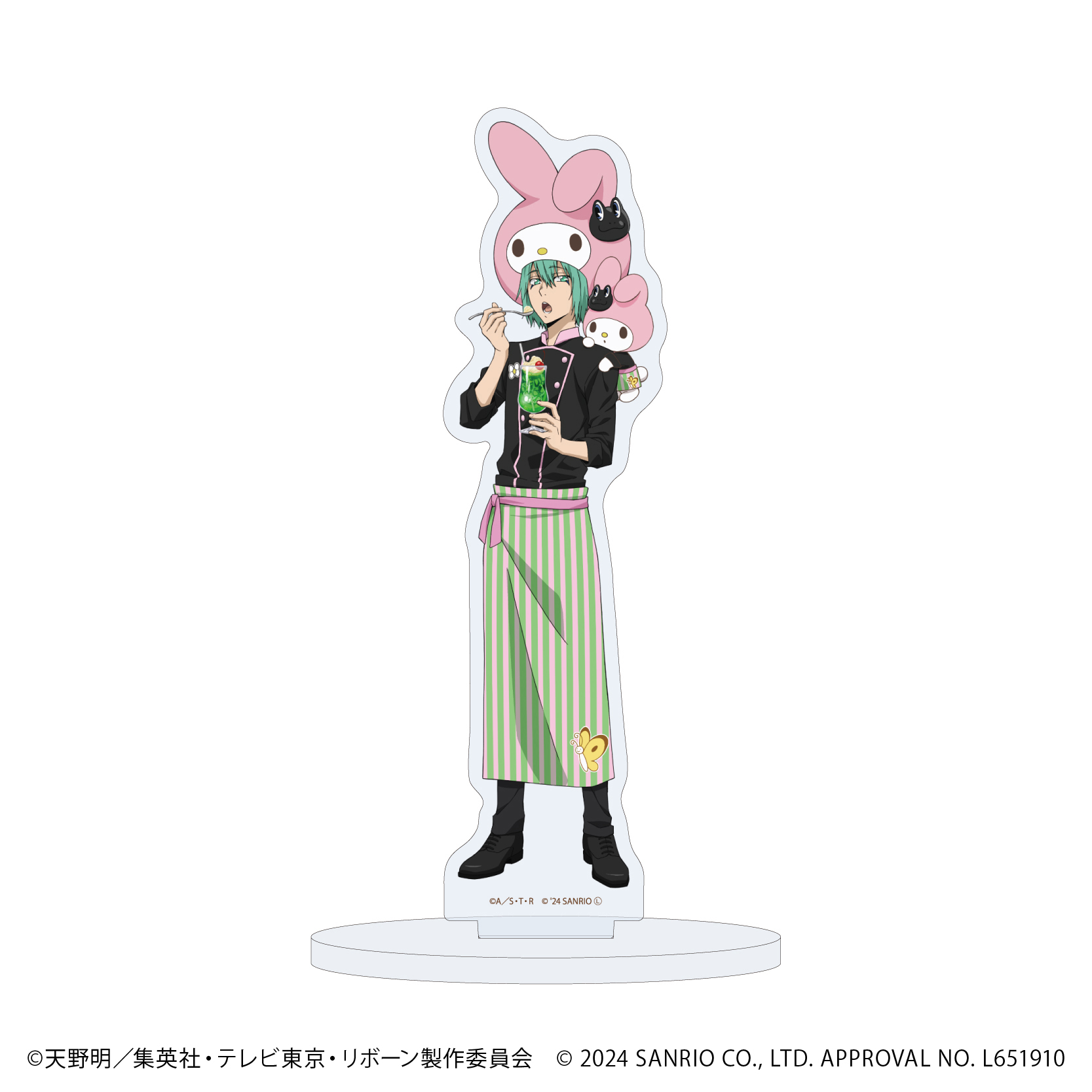 アクリルスタンド「家庭教師ヒットマンREBORN!×SANRIO CHARACTERS」27/フラン×マイメロディ(コラボイラスト)