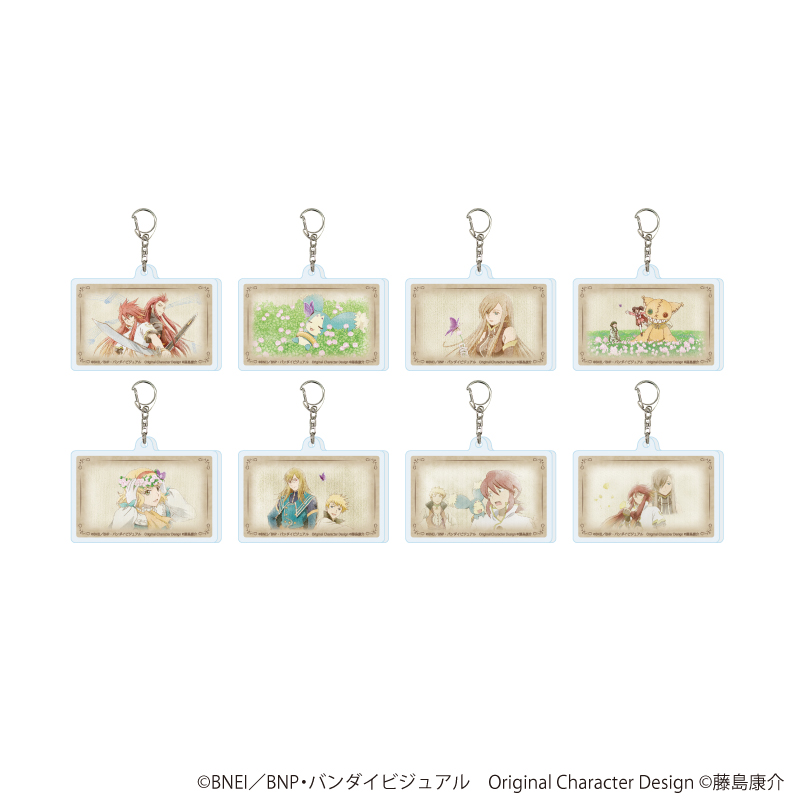 アクリルキーホルダー「テイルズ オブ ジ アビス」02/トレーディング(全8種)(場面写イラスト)