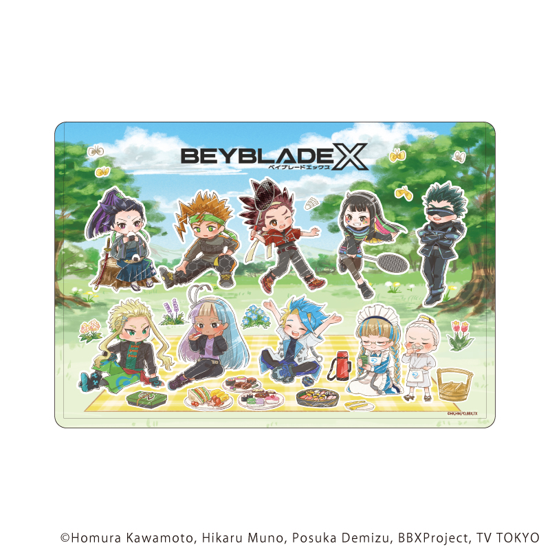 キャラクリアケース「BEYBLADE X」05/ピクニックver.(グラフアートイラスト)
