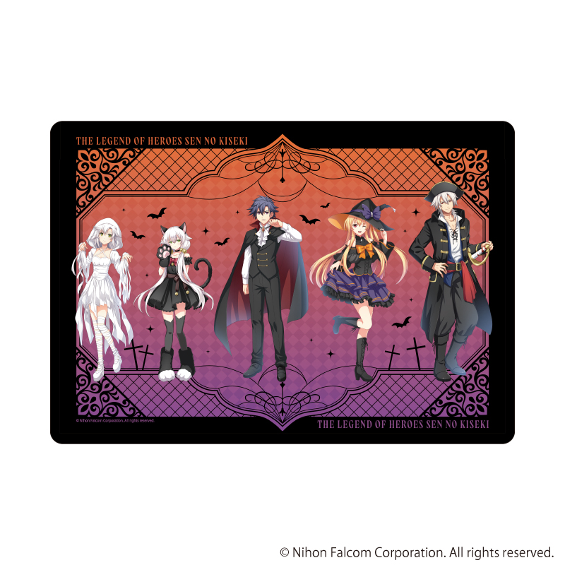 キャラクリアケース「英雄伝説 閃の軌跡」05/整列デザイン ハロウィンver.(描き起こしイラスト)