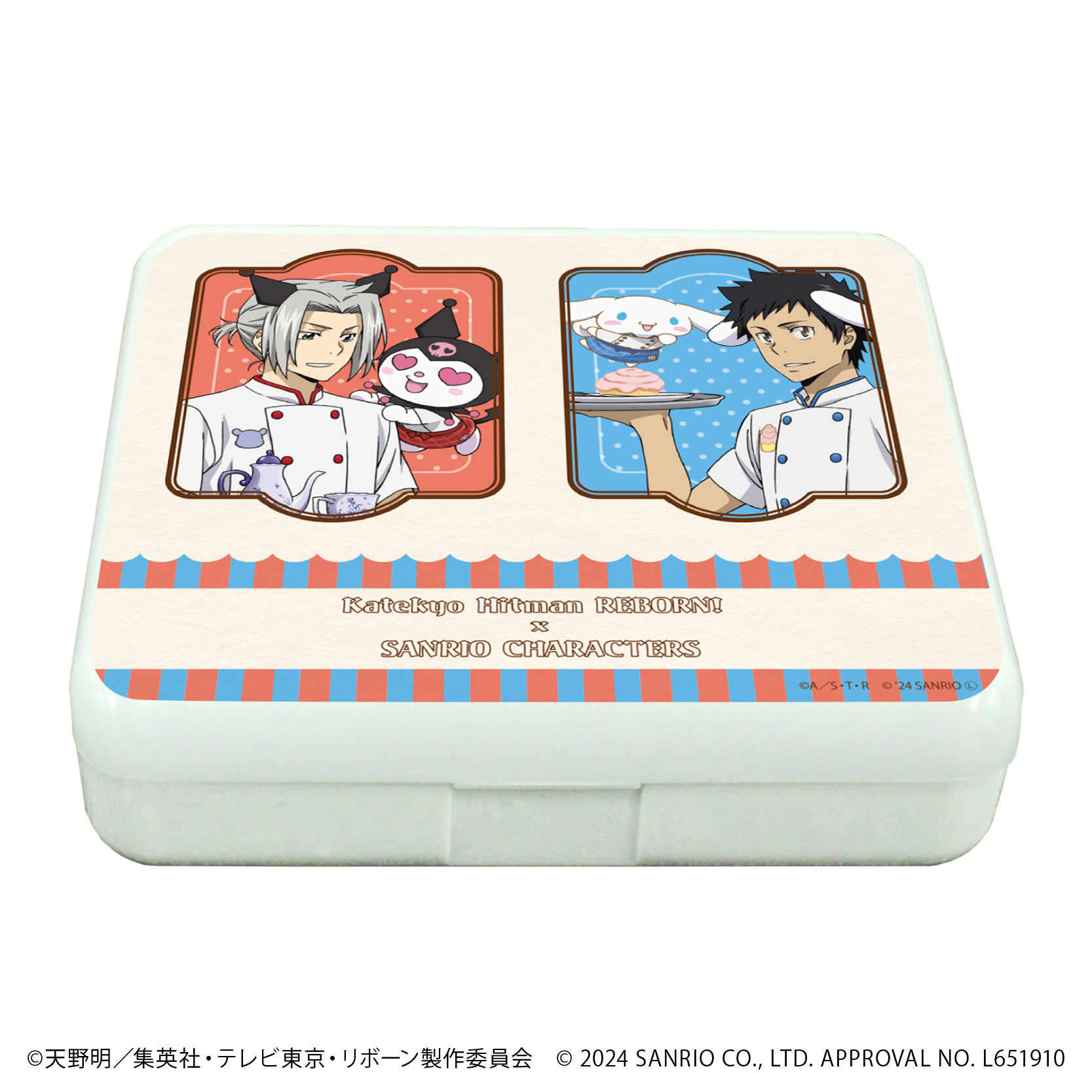 小物ケース「家庭教師ヒットマンREBORN!×SANRIO CHARACTERS」02/Bデザイン(コラボイラスト)