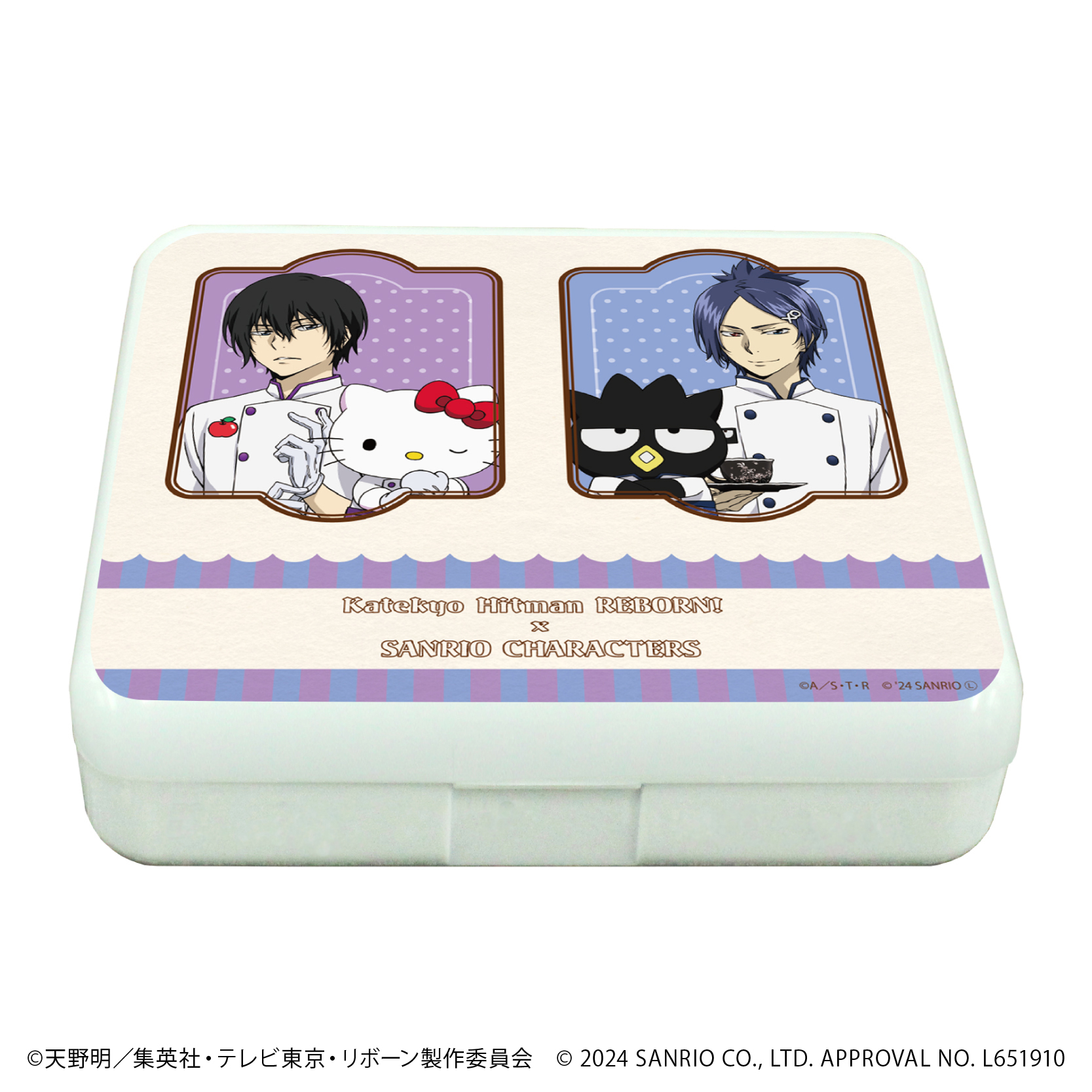 小物ケース「家庭教師ヒットマンREBORN!×SANRIO CHARACTERS」03/Cデザイン(コラボイラスト)