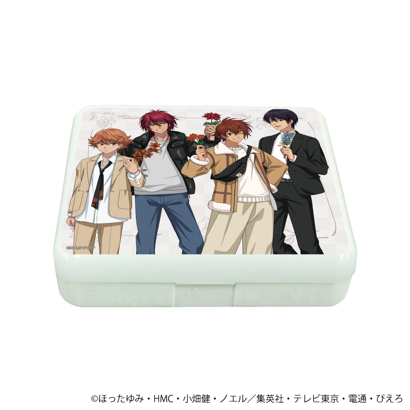 小物ケース「ヒカルの碁」05/加賀&三谷&和谷&伊角 冬の花ver.(描き下ろしイラスト)